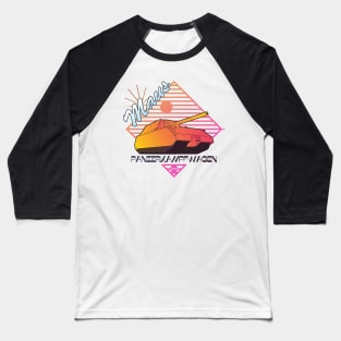 MAUS Synthwave style Baseball T-Shirt